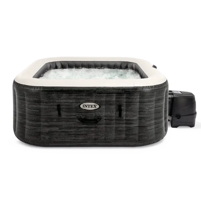 Intex PureSpa Ardoise Spa Insuflável 6 Pessoas 170 Bolhas Wi-Fi LED