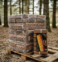 NovaLenha Briquetes de Madeira Palete 96 Packs 864kg