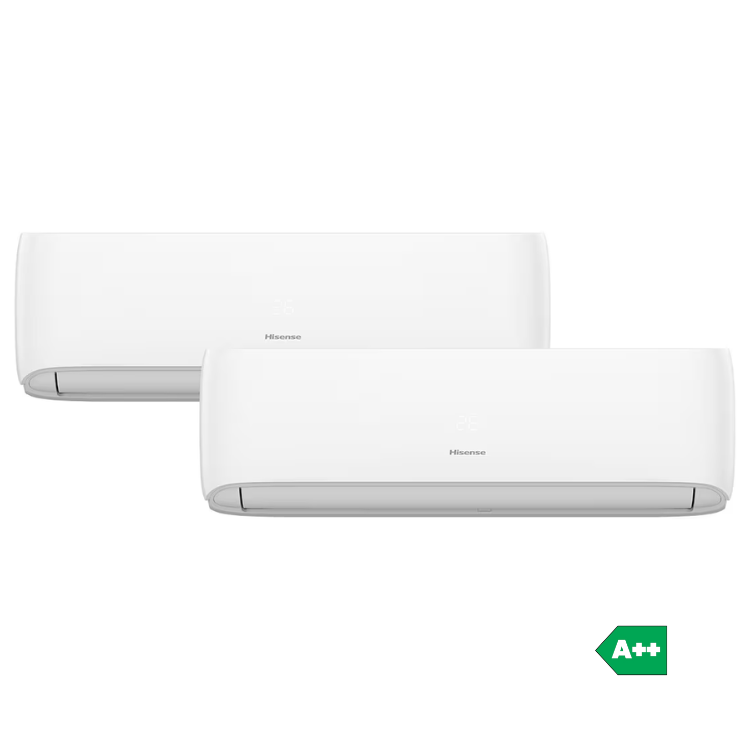 Hisense 2AMW52CF912 Ar Condicionado Multisplit 2x1 Quente/Frio 9000BTU+1200BTU