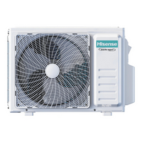 Hisense 2AMW52CF912 Ar Condicionado Multisplit 2x1 Quente/Frio 9000BTU+1200BTU
