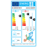 Jocel JACS9-020055 Ar Condicionado Split Quente/Frio 9000BTU