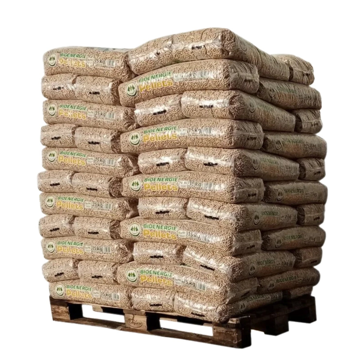 Badger Pellets de Madeira ENplus A1 DIN Plus Palete 65 Sacos x 15kg