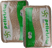 Din Pellets Pellets de Resinosas ENplus A1 Palete 65 Sacos x 15kg